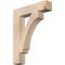 Ekena Millwork Imperial Block Smooth Bracket, Douglas Fir, 5 1/2"W x 28"D x 36"H BKT06X28X36IMP05SDF - alternate 1